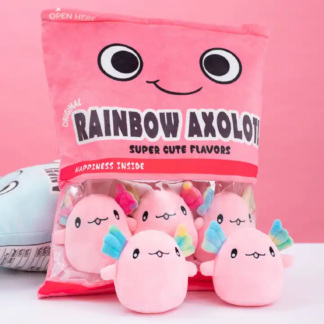 Axolotl Plushie Pack — Axolotls for Sale | Exotic Morphs